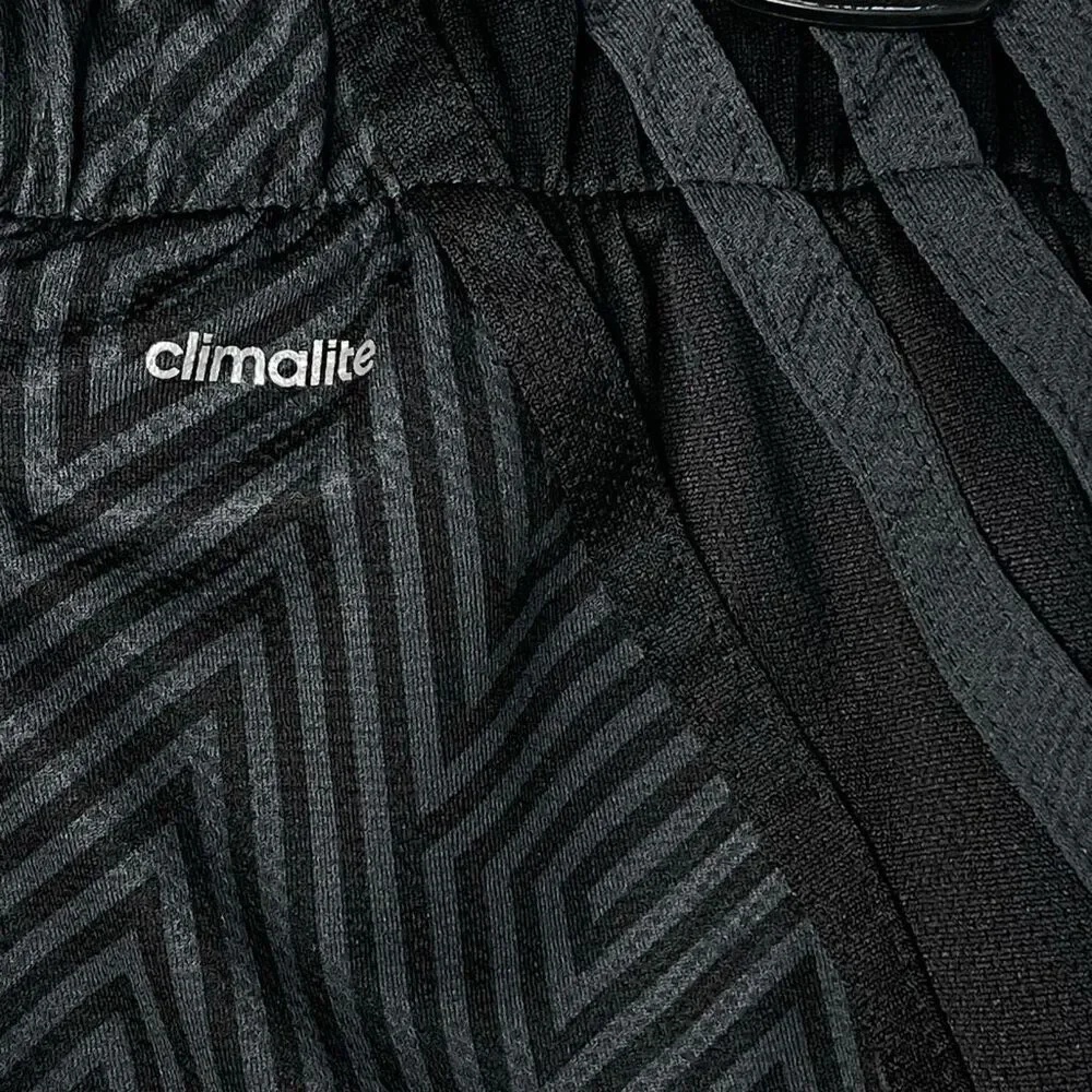 Adidas 3” Inseam Knit Pacer Athletic Shorts (Gray/Black) - Small